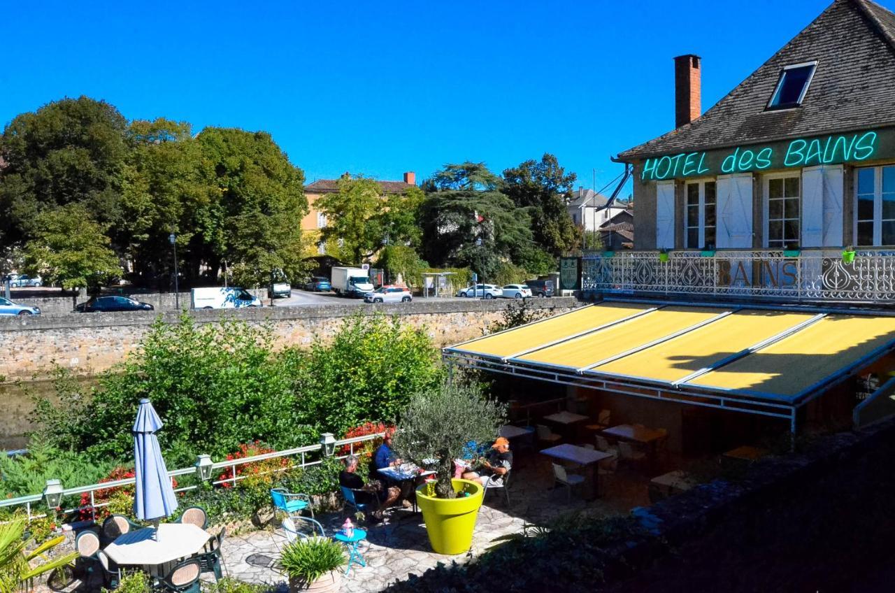 Hotel Des Bains Figeac Dış mekan fotoğraf